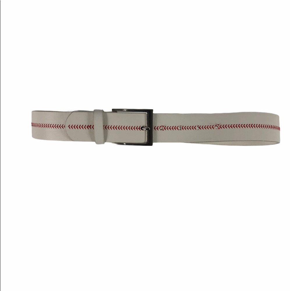 Ball Park Men Leather Belt 33”